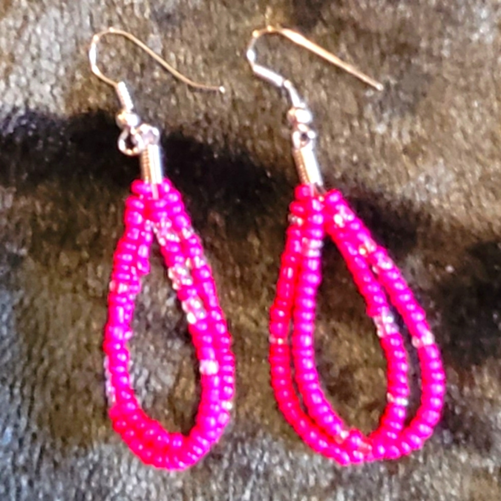Seed Bead Earrings